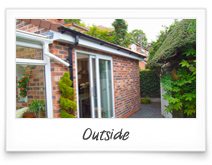 Brick Porch and Garage Extension Manchester